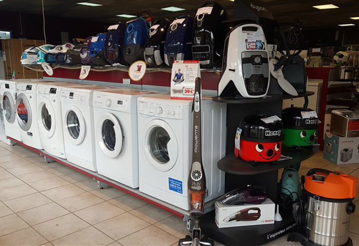 Vente d'électroménager